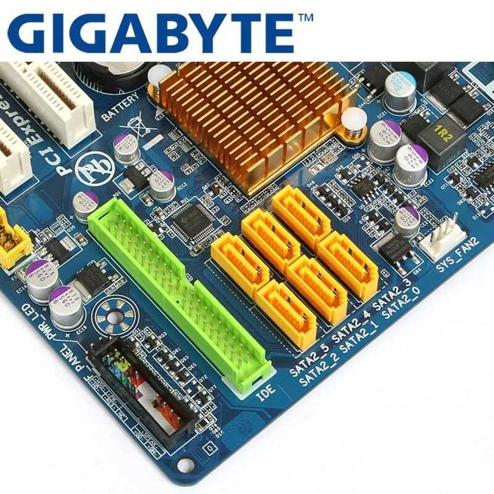 Топовая Материнская плата 775 Socket/Соккет GIGABYTE GA-EP43-DS3L