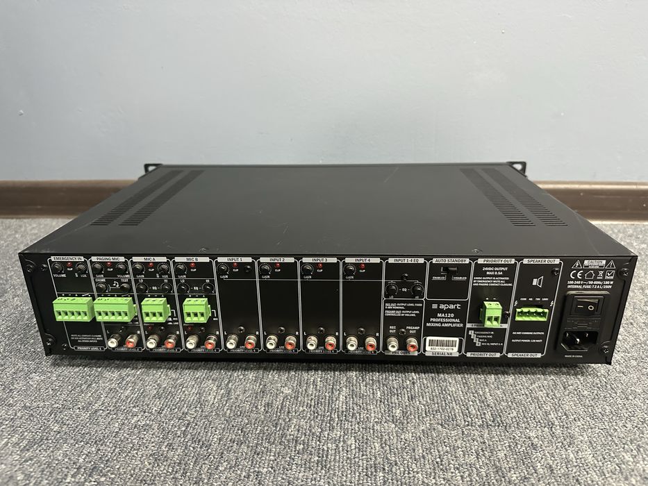 Микшер-усилитель Apart MA120