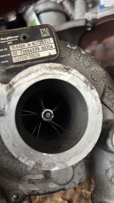 Turbina Renault Clio 1.5 Dci euro 5 54391014760