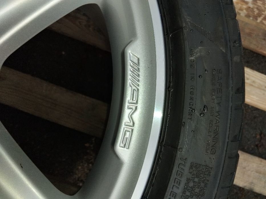 Джанти 18 цола АМГ  спорт пакет с гуми