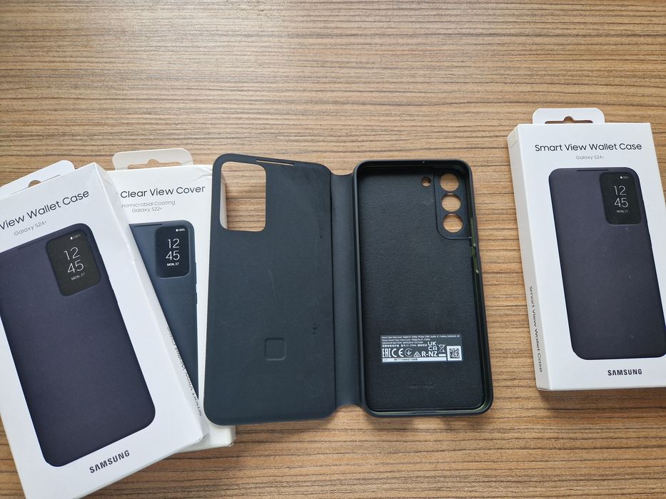 Husa Smart S-View Originala Samsung Galaxy S22+,S24+ plus Noua!Activa