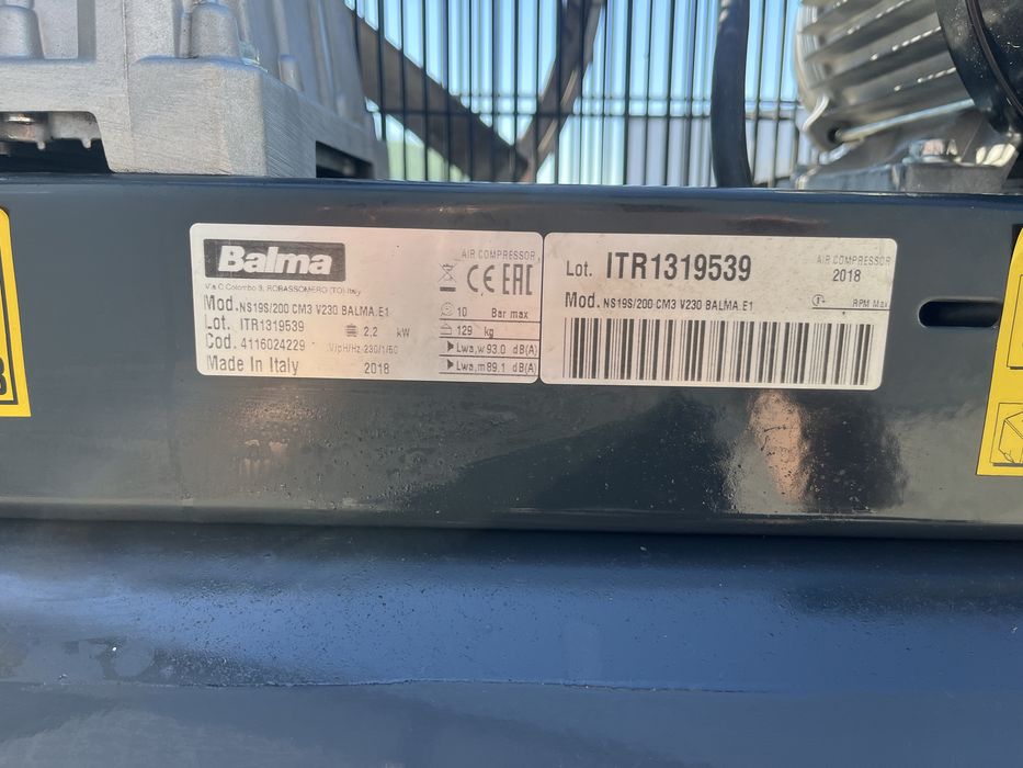 Compresor cu piston Balma Sh