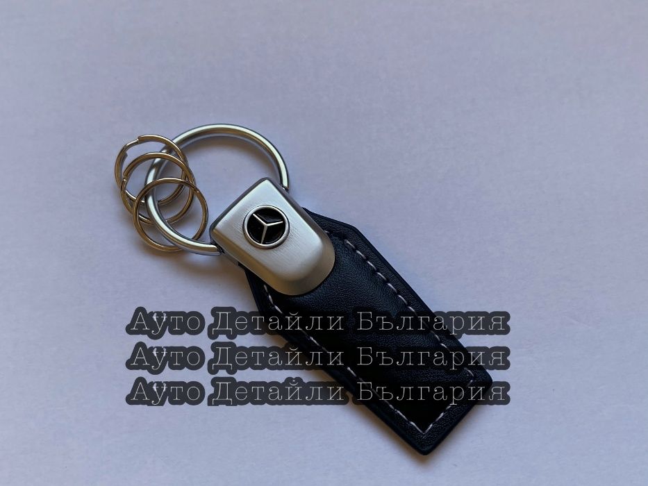 Луксозен Мерцедес Бенц кожен ключодържател mercedes benz