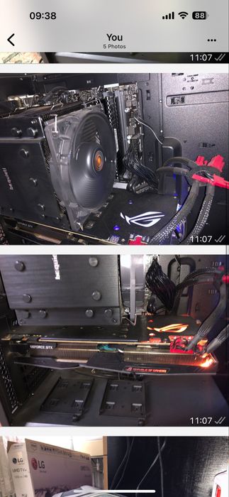 Unitate Pc Gaming + Monitor + accesorii