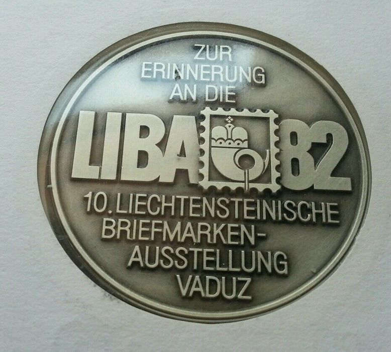 Carte poștala "Liechtenstein (LIBA '82)"