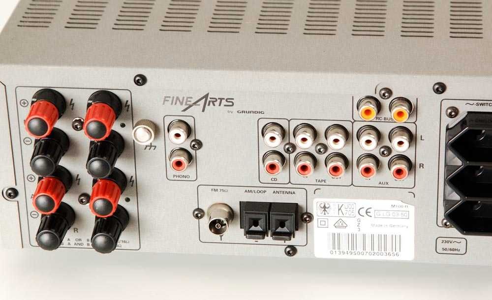 Grundig Fine Arts M100A si M100CD