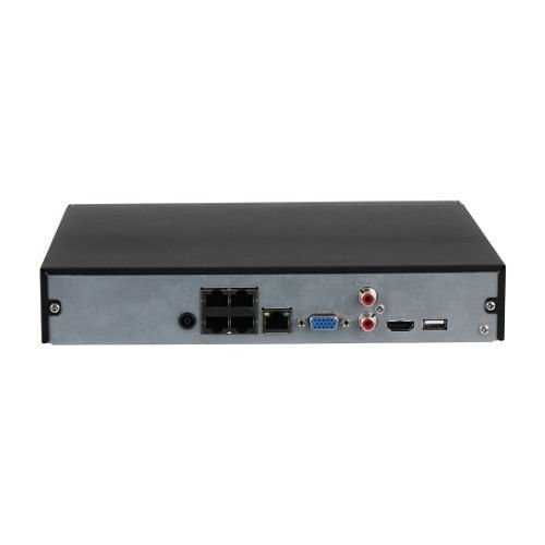 NVR 4 canale 16MP PoE Dahua NVR4104HS-P-EI 16MP H.265+ SMD Plus IVS Perimetru AI Nou