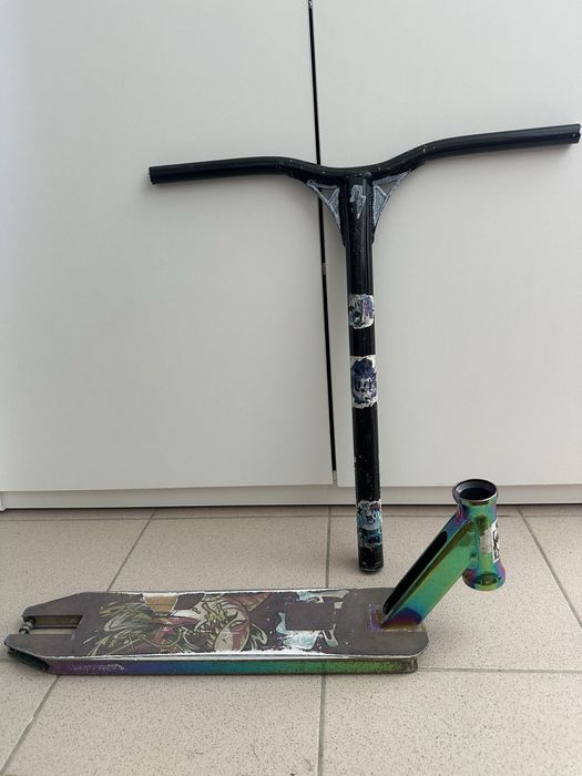 Доска и руль для самоката longway metro