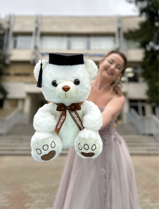 Плюшено мече абитуриент в два размера