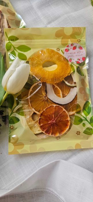 Chipsuri de fructe - fructe deshidratate