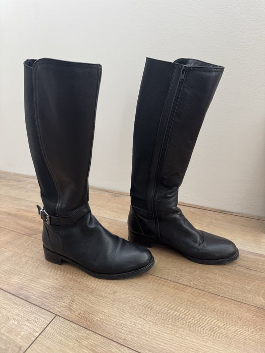 Италиански кожени ботуши