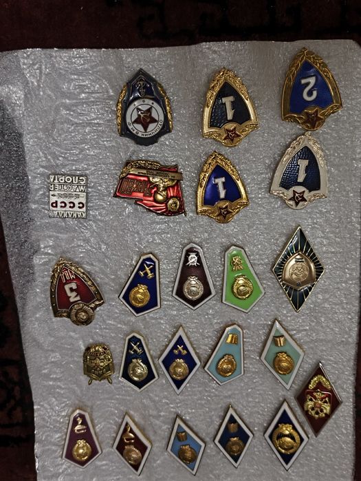 Значки времени СССР