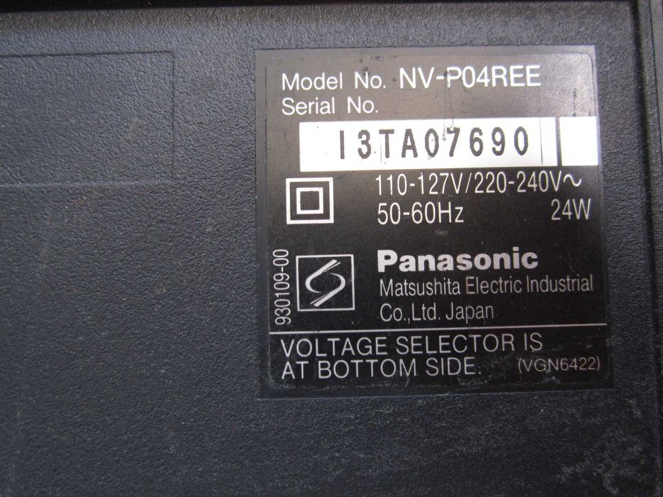 Видео Panasonic P04, VHS
