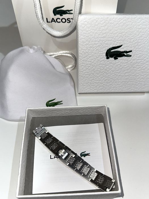 Гривна Lacoste- stainless steal 21cm