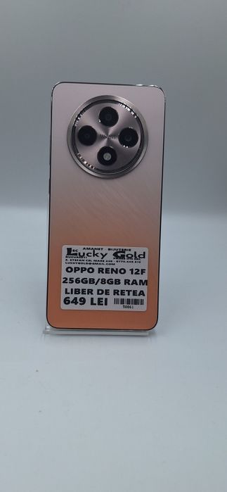 Oppo Reno 12F 256Gb 8Gb Garantie/Factura #50861