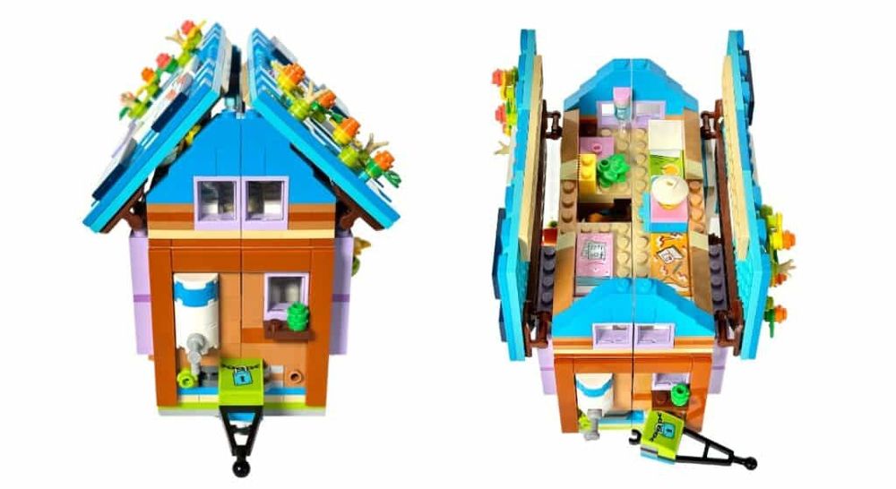 Lego Friends Мобилна къща и магазин за чай с мехурчета