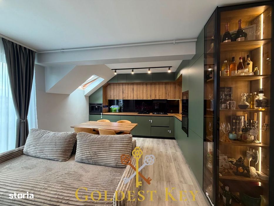 Apartament calitativ cu 3 camere, 2 bai, balcon, 2 garaje