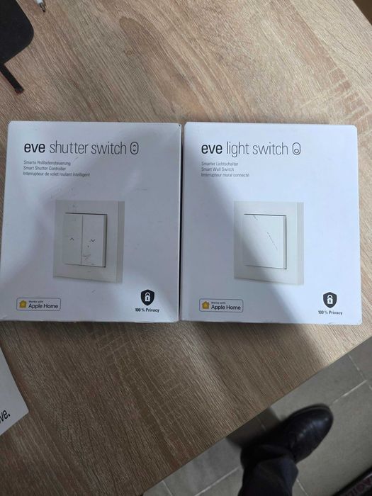 Întrerupător inteligent Eve Light Switch, HomeKit