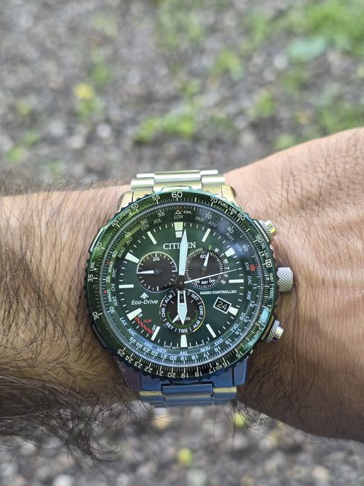 Citizen eco drive cb5004 radio controlat pilot ! Pret fix!