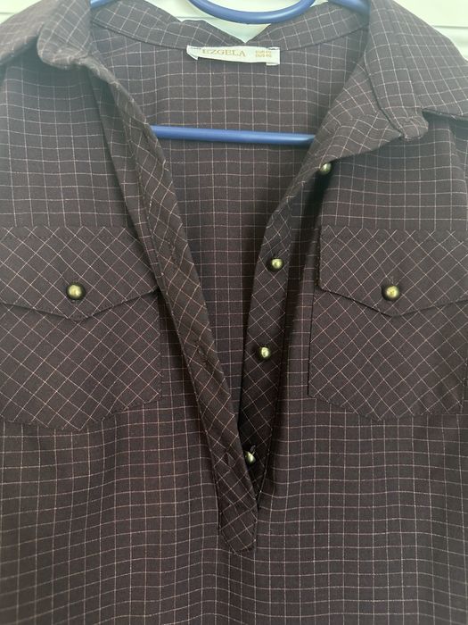 Rochie visinie cu carouri