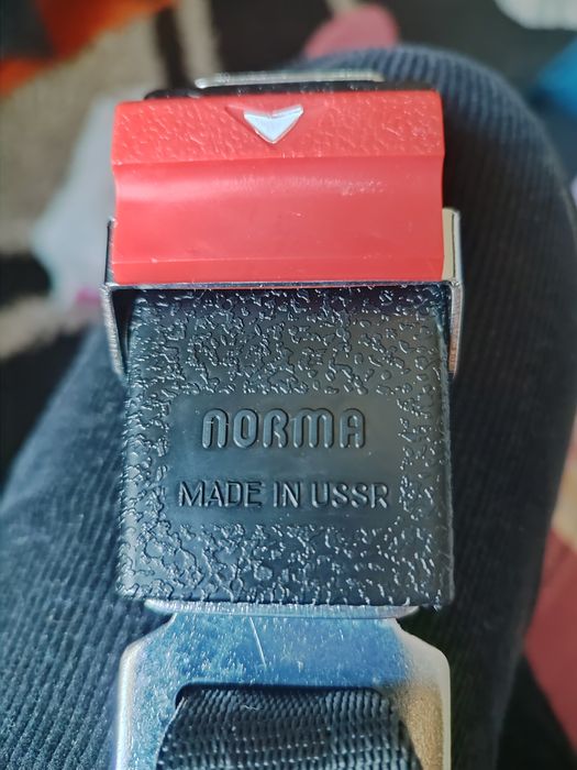 Ремень безопасности советский