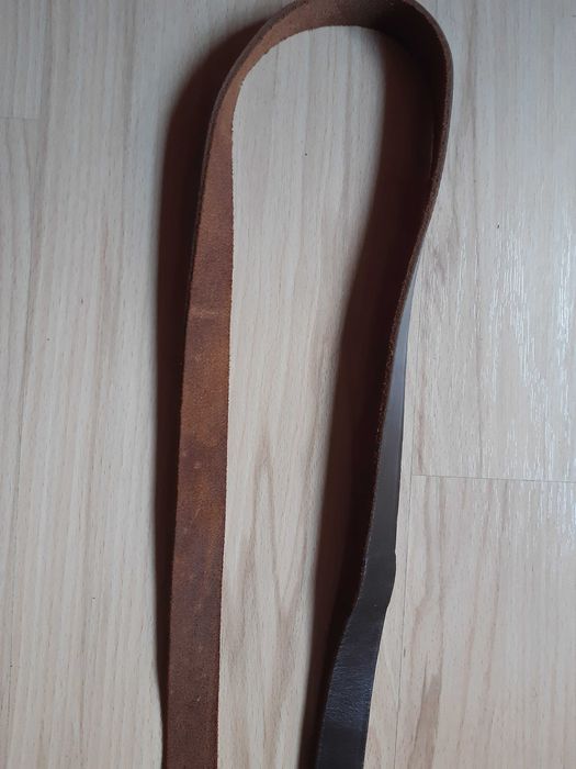 Ремък (портурей) за военен колан, ест.кожа неизползван