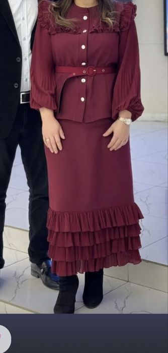 Летнее платье, двойка