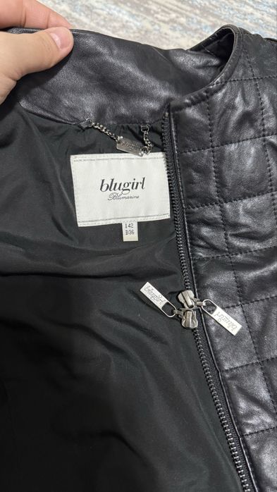 Кожанка бренда Blumarine