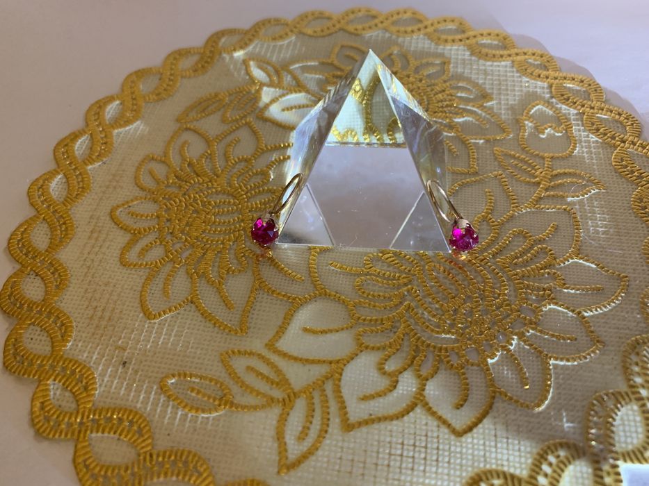 Золотые серьги СССР