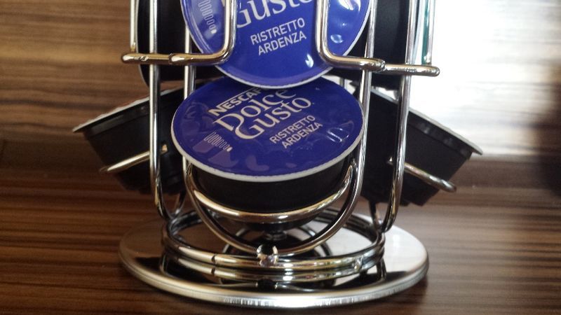 Поставка стойка за капсули Долче Густо, 24 бр. Dolce Gusto въртяща се