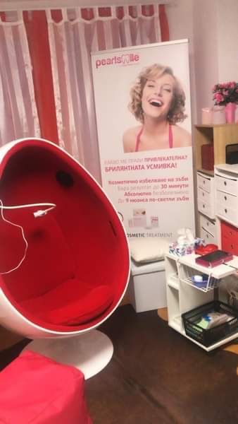 Оборудване за козметично избелване на зъби PearlSmile