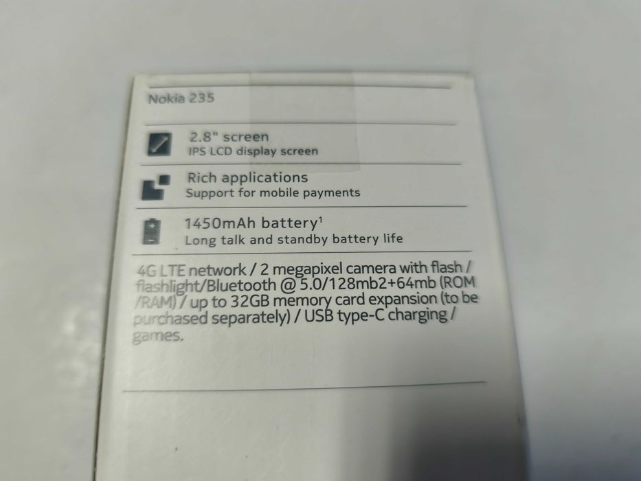 Telefon Nokia 235 dual sim 4G editia 2024 nou