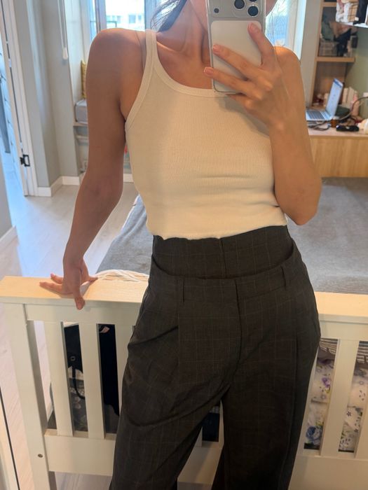 Женские брюки Zara с корсетом