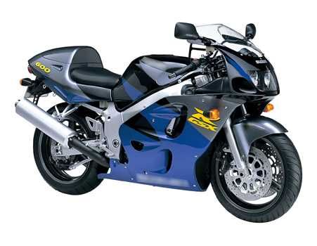 Стикери Сузуки GSXR 600 Srad 1996г.-1999г. лепенки Suzuki срад 1997