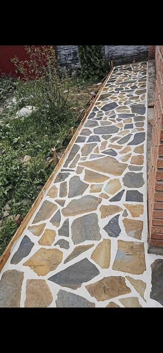 Piatra naturala de grecia oferim montaj profesional