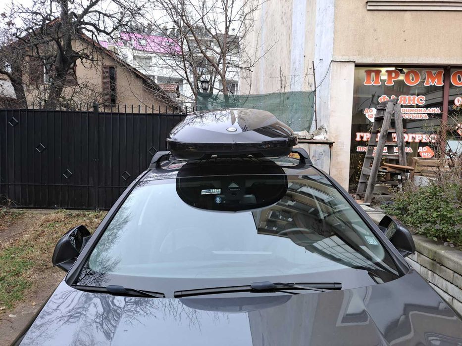 Багажник Автобокс Hapro Zenith Черен Металик (под наем или продажба]