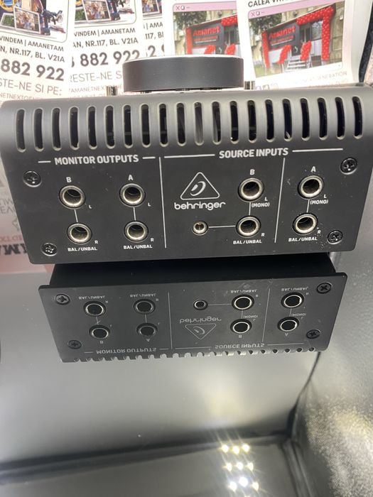 Amanet Next Generation/Controller volum Behringer Studio M