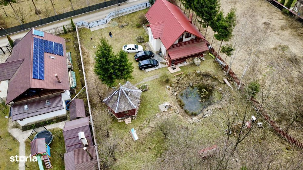 Oaza de liniste: casa + padure pana pe creasta muntelui