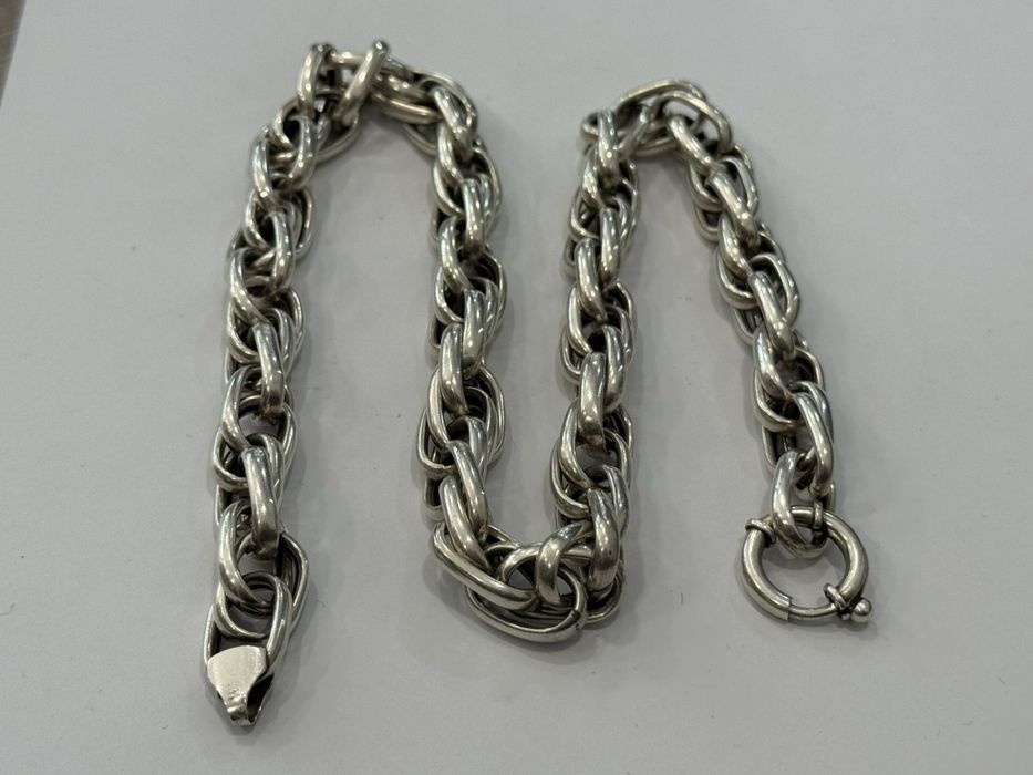 Сребърен ланец 76.60г
