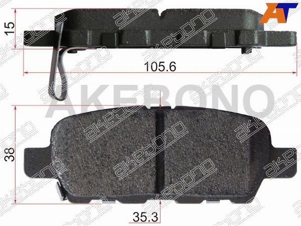 Колодки тормозные Suzuki Grand vitara