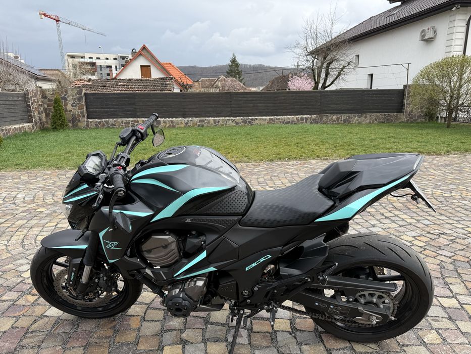 Kawasaki z800E a2 limitat in acte cat si moto, legal 35kw