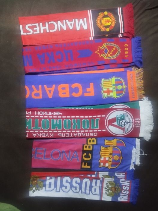 Продам клубные шарфы
