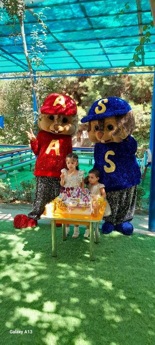 АНИМАТОР ,АЙИКЛАР ,Animator ayikchala . Teddy  150 . Минг сум