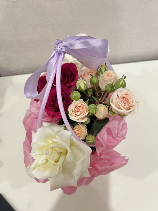 Цветы букет. Свежий