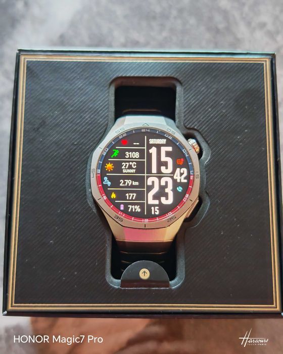 Huawei Watch GT 5 Pro 46mm Titanium + аксесоари