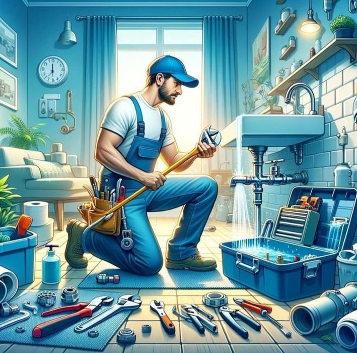 Сантехник електирик хизмат 24/7