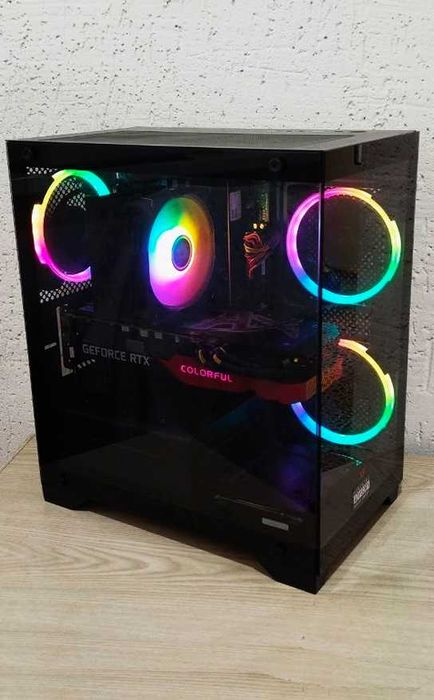 Игровой Кейс i5 14400F MSI PRO H610 DDR4-32Gb RTX™3080 SSD-1Tb HDD-2Tb