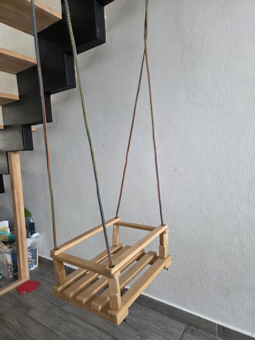 Leagăn lemn masiv de fag