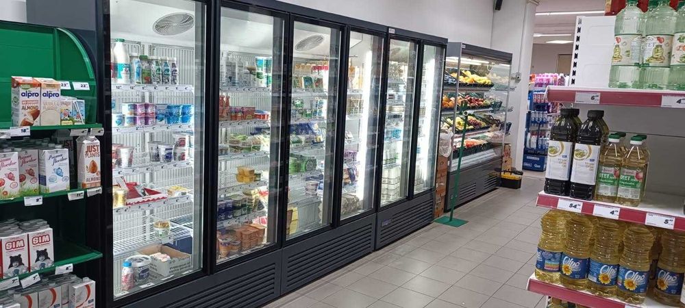 Vitrina frigorifica verticala cu 4 usi - Maxima 4DF / Congelare / 2.5m