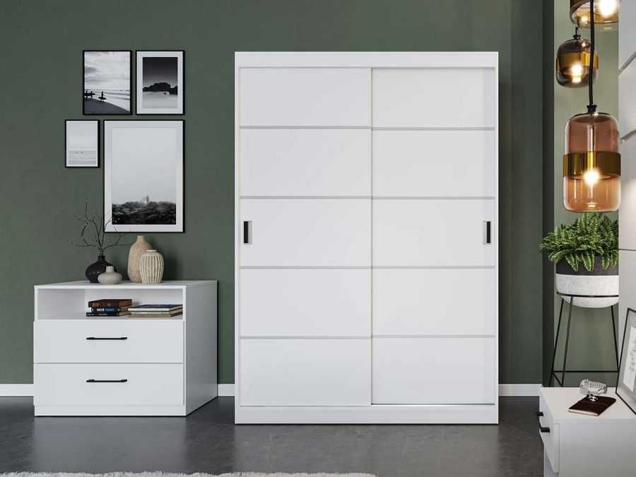 Set Dormitor Nordis Alb C01 - Transport Gratuit in 4-10 zile